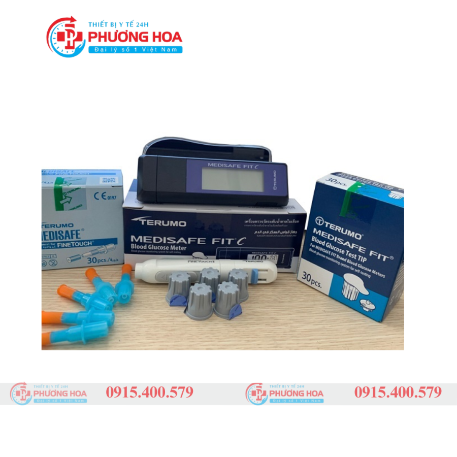 Máy đo đường huyết TERUMO MEDISAFE FIT C Nhật Bản